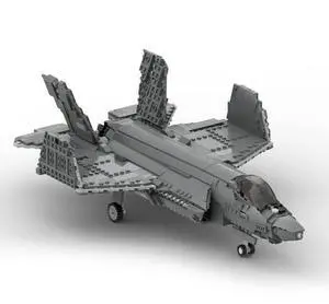 ZITIANYOUBUILD Custom MOC-56290 F-35 C Military Model 1674 Parts Toys Gift for Christmas