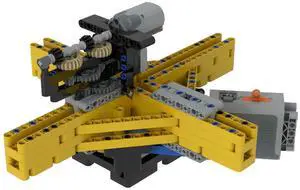 ZITIANYOUBUILD Custom MOC-41121 Archimedes Trammel of Archimedes  Do Nothing Machine 347 Parts