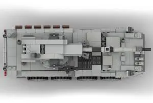 ZITIANYOUBUILD Custom MOC-60244 M1128 Stryker MGS Military Model 952 Parts Gift for Christmas