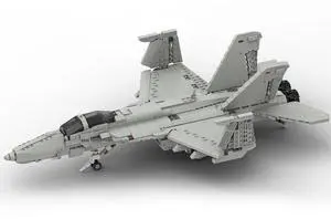 ZITIANYOUBUILD Custom MOC-119063 F/A-18E SUPER HORNET 1483 Parts Toys Gift for Christmas