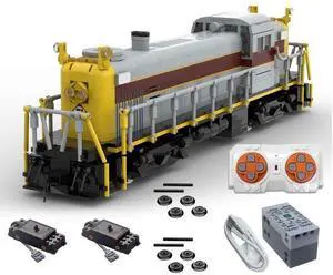 ZITIANYOUBUILD Custom MOC-117004 RS-2-Erie 909 Large Train 1216 Parts Toys Gift for Christmas