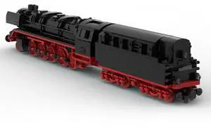 ZITIANYOUBUILD Custom MOC-109845 DR-Baureihe 44 Steam Locomotive 1196 Parts Gift for Christmas