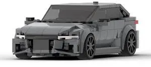 ZITIANYOUBUILD Custom MOC-163459 8-Unit Width Supercar Model 326 Parts Gift for Christmas
