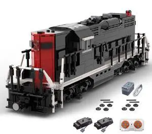 ZITIANYOUBUILD Custom MOC-81999 Canadian GP9 Train 1339 Parts Toys Gift for Christmas
