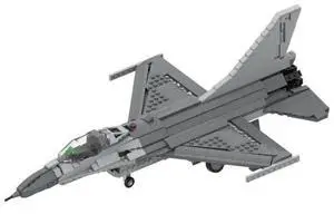 ZITIANYOUBUILD Custom MOC-45041 F-16 Fighting Falcon 856 Parts Toys Gift for Christmas