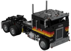 ZITIANYOUBUILD Custom MOC-104414 Sci-tech RC Cabover 1664 Parts Toys Gift for Christmas