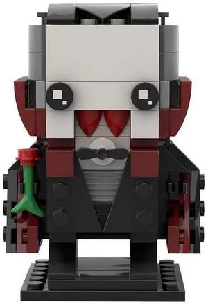 ZITIANYOUBUILD Custom MOC-158141 Square Head Dracula Model 152 Parts Toys Gift for Christmas