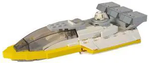 ZITIANYOUBUILD Custom MOC-152084 Sci-Fi Interstellar Wars Flying Boat Model 345 Parts