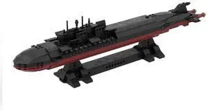 ZITIANYOUBUILD Custom MOC-149172 Scale Oscar II Class  Submarine Kursk Military Model 798 Parts