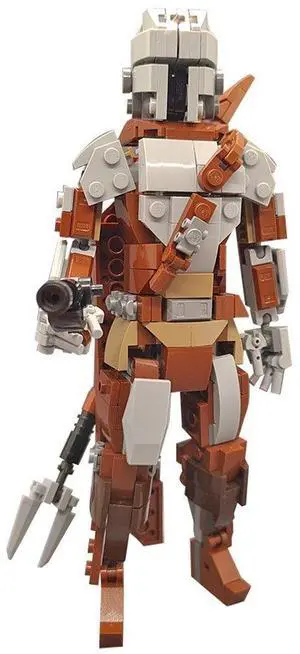 ZITIANYOUBUILD Custom MOC-108512 Space Wars Mecha Model 378 Parts Kids Gift for Christmas