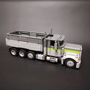ZITIANYOUBUILD Custom MOC-129295 Dump Truck 1746 Parts Toys Gift for Christmas