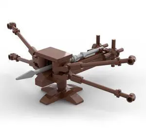 ZITIANYOUBUILD Custom MOC-92691 Medieval Pirate Medieval Weapon Accessories Model 223 Parts