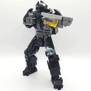 ZITIANYOUBUILD Custom MOC-184048 Fully Articulated X-02 Mecha Warrior Building Block 468 Parts