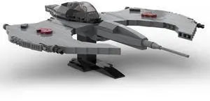 ZITIANYOUBUILD Custom MOC-141357 Scarran-Predator Future Star Warship 334 Parts for Christmas