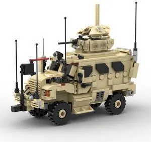 ZITIANYOUBUILD Custom MOC-148302 MaxxPro Armored Vehicle Model 814 Parts Gift for Christmas