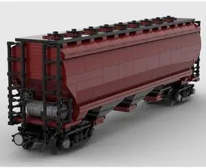 ZITIANYOUBUILD Custom MOC-58578 New Grain Car 725 Parts Toys Gift for Christmas