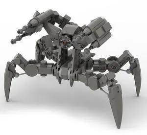 ZITIANYOUBUILD Custom MOC-107381 Sci-Fi Scorpenek-ship 252 Parts Toys Gift for Christmas