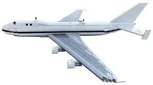 ZITIANYOUBUILD Custom MOC-13582 747-100 Shuttle Carrier Aircraft Queen of the Skies 1583 Parts