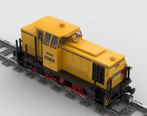 ZITIANYOUBUILD Custom MOC-87360 Shunter Engine V60 of the Deutsche Reichsbahn 729 Parts for Christmas
