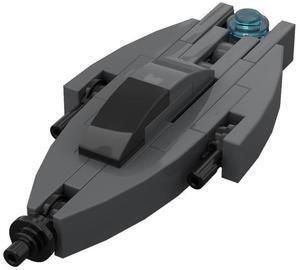 ZITIANYOUBUILD Custom MOC-126364 Ori-Fighter Space Wars Ship Sci-Fi Spacecraft Model 28 Parts