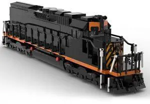 ZITIANYOUBUILD Custom MOC-112385 SD40T-2 Train Model 1897 Parts Toys Gift for Christmas