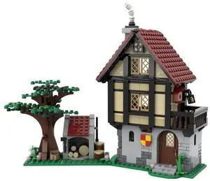 ZITIANYOUBUILD Custom MOC-82740 Medieval House 524 Parts Toys Gift for Christmas