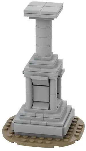 ZITIANYOUBUILD Custom MOC-78751 Medieval Knight Statue 118 Parts Toys Gift for Christmas