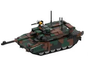 ZITIANYOUBUILD Custom MOC-34858 LECLERC Main Battle Tank Model 1173 Parts toys for gift