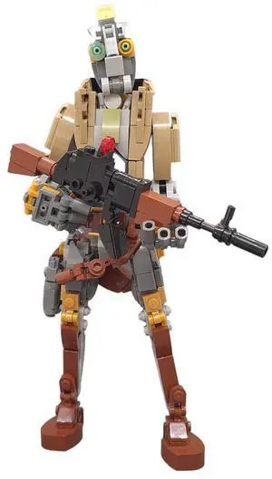 ZITIANYOUBUILD Custom MOC-147648 Revolution Robot Model 289 Parts Kids Gift for Christmas