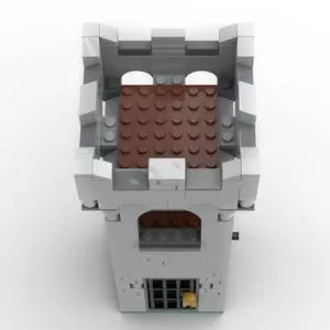 ZITIANYOUBUILD Custom MOC-77965 Medieval Modular Dungeon Tower 400 Parts Gift for Christmas