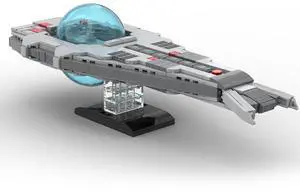ZITIANYOUBUILD Custom MOC-119084 Tarellian Plague-Vessel Space Ship 470 Parts for Christmas