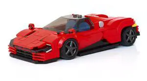ZITIANYOUBUILD Custom MOC-131689 Supercar Model Tech Theme 309 Parts Kids Gift for Christmas