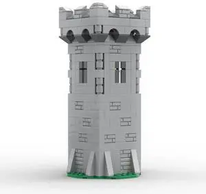 ZITIANYOUBUILD Custom MOC-77962 Medieval Modular Tower 227 Parts Kids Gift for Christmas