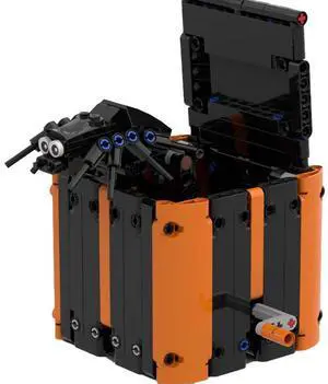 ZITIANYOUBUILD Custom MOC-90977 Halloween Spider Box Model 267 Parts Kids Gift for Christmas