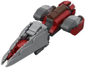 ZITIANYOUBUILD Custom MOC-142495 Terran-Vulture Future Star Warship Model 234 Parts Kids Gift
