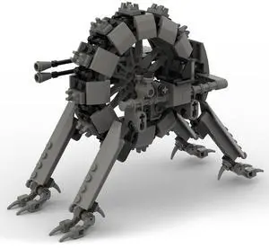 ZITIANYOUBUILD Custom MOC-103635 Tsmeu-6 personal wheel bike Technology Warship 276 Parts