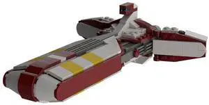 ZITIANYOUBUILD Custom MOC-93460 Pelta Class Frigate 400 Parts Kids Gift for Christmas