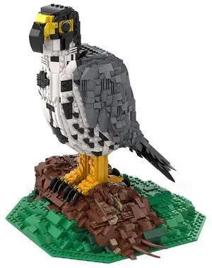 ZITIANYOUBUILD Custom MOC-187353 Peregrine Falcon Building Blocks Set (2155PCS) Toys Gift