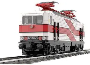 ZITIANYOUBUILD Custom MOC-212207 BR212 Greman Electric Locomotive Building Blocks Set (1340pcs)