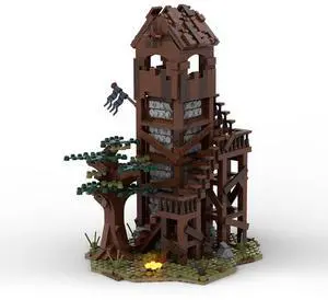 ZITIANYOUBUILD MOC-76430 Medieval Patrol Tower Module of Large Village Theme Blocks(1339PCS)