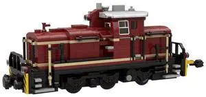 ZITIANYOUBUILD Custom MOC-191187 V60 German Shunter Locomotive Building Blocks Set707PCS