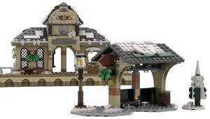 ZITIANYOUBUILD Custom MOC-124954 Christmas Little Winter Station Building Blocks Set (650PCS)