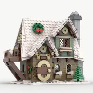ZITIANYOUBUILD Custom MOC-91768 Christmas Little Elf Cottage Building Blocks Set (898PCS)