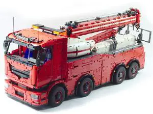 ZITIANYOUBUILD MOC-29848 Full RC 8x8 Breakdown Truck Tow Truck MkII Boom Truck Recovery Vehicle Breakdown Lorry 10180 Pieces