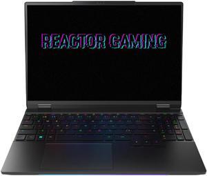 Reactor Gaming Mk X Gaming Laptop, 15.3" QHD 240Hz Display, Intel Core i9-14900HX, Nvidia RTX 4070, 16GB DDR5 RAM, 1TB PCIe SSD, Liquid Metal Thermal Paste, Per-Key RGB, Win 11, Black