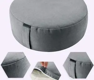 Vacuum-packed Buckwheat Home Meditation Yoga cushion Comfortable soft round yoga cushion