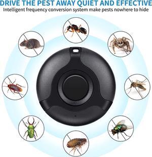 Mosquito Repellent Bug Zapper Portable Intelligent Ultrasonic Insect Repellent Mosquito Zapper Ultrasonic Outdoor Mosquito Repellent Outdoor Zapper Mosquito Can be Hung Zapper