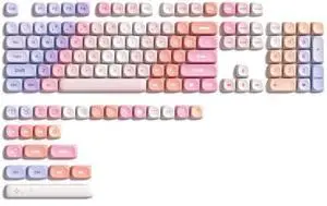 Womier PBT Keyboard Keycaps 130 Keys MOA Profile Cute Keycap Custom 60 65 75 100 Percent for Cherry MX, Outemu, Gateron Mechanical Keyboards (Only Key caps Set) Womier PBT Keyboard Keycaps 130 Keys MOA Profile Cute Keycap Custom 60 65 75 100 Percent for Cherry MX, Outemu, Gateron Mechanical Keyboards (Only Key caps Set)