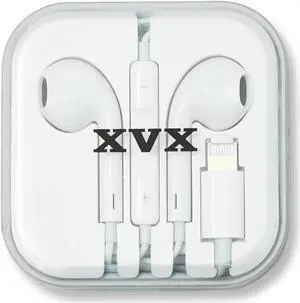 XVX Wired Headphones for iPhone 15 with Call Control - No Pop-Up Window, Single Pack