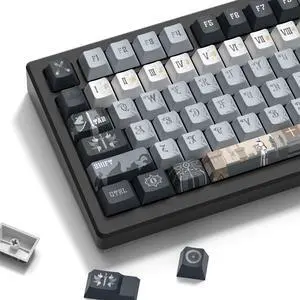 Womier Keycaps, PBT Keycap Medieval Roman Style 60 65 75 100 Percent, 134 Keys Set Custom Key caps Set Cherry Profile,for 61/68/84/87/98/100 Cherry Gateron MX Mechanical(Only Keycap Set) Womier Keycaps, PBT Keycap Medieval Roman Style 60 65 75 100 Percent, 134 Keys Set Custom Key caps Set Cherry Profile,for 61/68/84/87/98/100 Cherry Gateron MX Mechanical(Only Keycap Set)